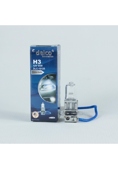 Delco U.s.a H3 +%30 Fazla Işık 12 Volt Halogen Ampul Pk22s 10 Adet