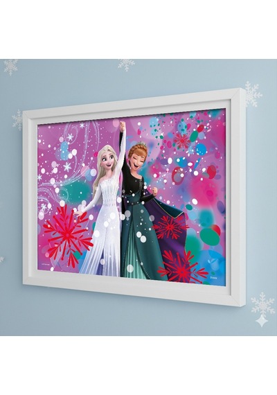 Ks Games 50 Parçalı Kız Çocuk Frozen Lisanslı Kutulu Puzzle - Frz709 Standart