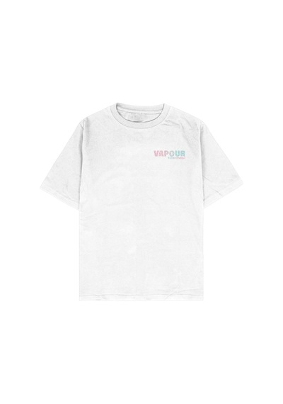 Startmore Vapour Oversize Unisex T-shirt Beyaz