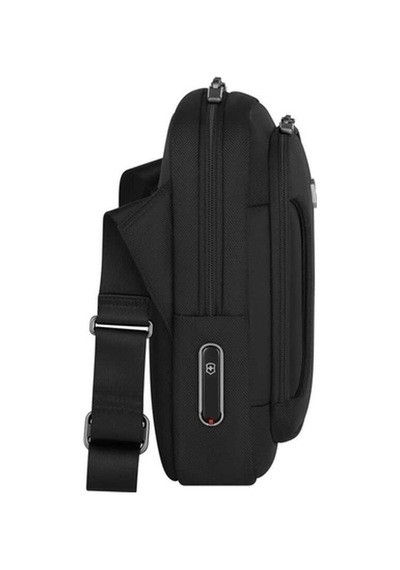 Vıctorınox Victorinox 653640 Werks Traveler 7.0 Crossbody Çanta, Siyah Çok Renkli