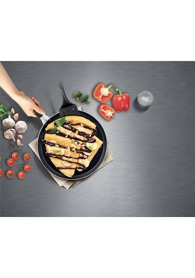 Tefal Titanium Force 3x Krep Tava 25cm Siyah