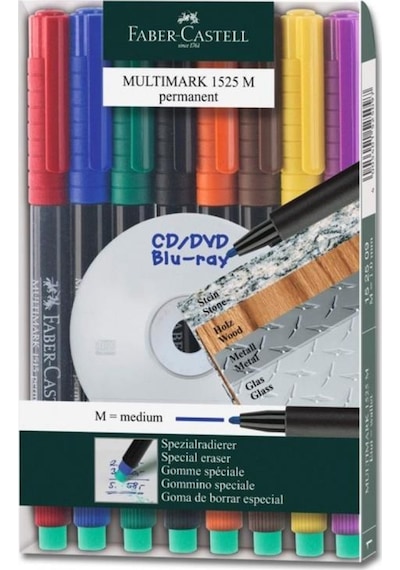 Faber Castell Permanent M 8li Takım