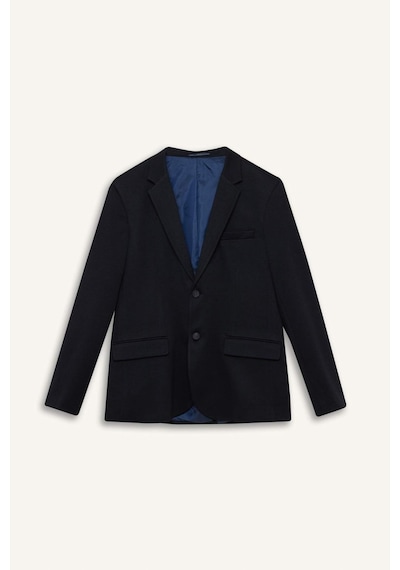 DeFacto Modern Fit Astarlı Düğmeli Blazer Ceket C5990AX25SPNV253 DeFacto Modern Fit Astarlı Düğmeli Blazer Ceket C5990AX25SPNV253