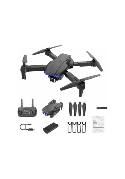 C5 Pro 4k Hd Çift Kamera Drone, Katlanabilir, Wifi Bağlantılı, Akıllı Telefon Kontrollü - 860666413