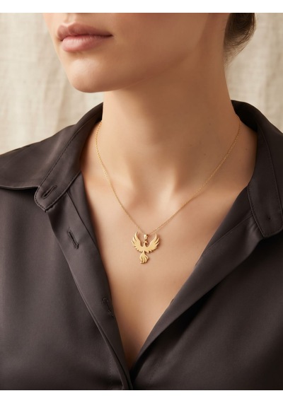 925 Ayar Gümüş Zarif Nefertiti Kraliçe Kolye.rose.gold.rodaj Renk Seçeneği