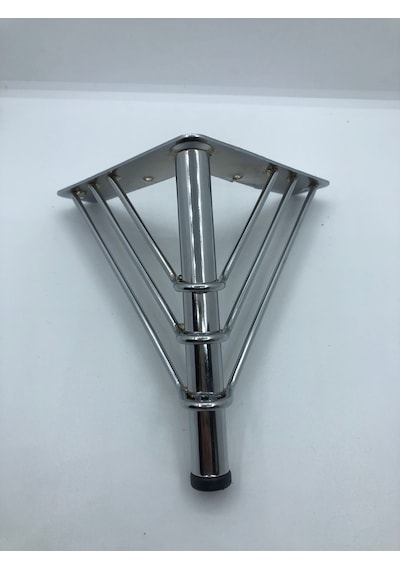 Metal, 15 12 12 Cm , Koltuk,baza,ünite, Mobilya Ayağı 4 Adet