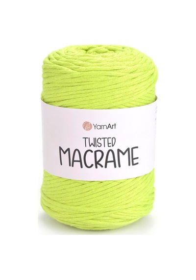 El Örgü İpi Twısted Macrame, 801, 2x500 Gr