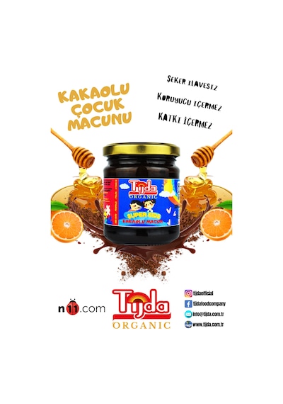 Tijda Çocuk Kakaolu Macun 200 G