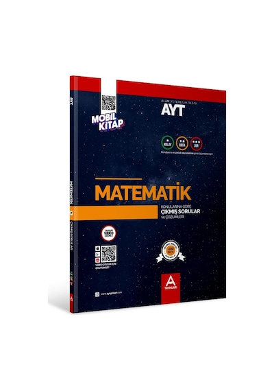 AYT Matematik Konularına ve Zorluk Derecelerine Göre Çıkmış Soru ve Çözümleri -  A Yayınları