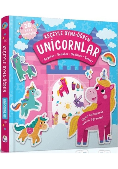 Keçeyle Oyna - Öğren Unicornlar - Rmht-764603