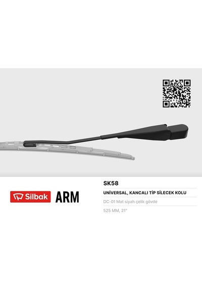 Sılbak Silecek Kolu 510mm Isuzu Npr Ym 97 -l.300 Sk58