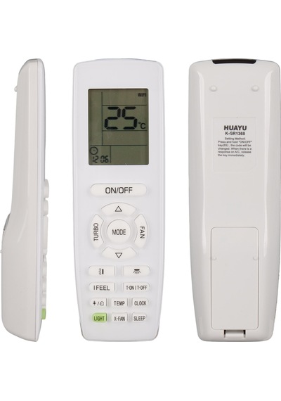 Huayu K-gr1368 Üniversal Gree Akıllı Klima Kumandası