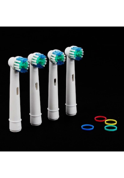 Diş Fırçası Oral-B Uyumlu Yedek Başlığı 4'lü