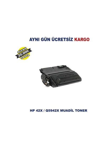 Hp 42X | Hp Q5942X | Hp Laserjet 4250 Uyumlu Toner 20.000 Sayfa