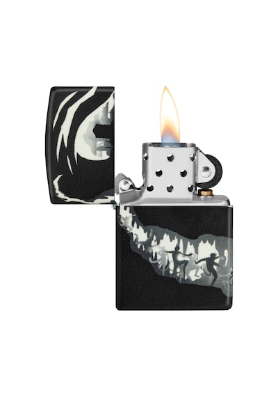 Zippo 49193 Grinning Pumpkin Design Çakmak Çok Renkli