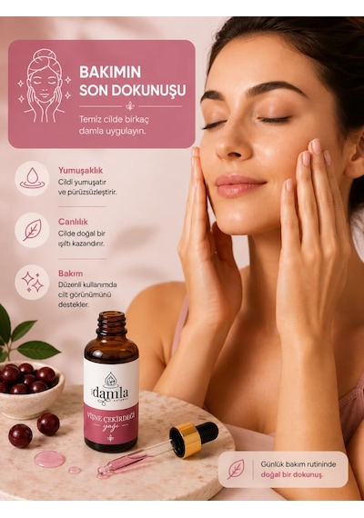 Biodamla Natural Vişne Çekirdeği Yağı 20 Ml
