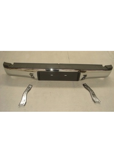 Toyota Hilux Vigo 2005-2011 - D4d Arka Tampon Nikelajlı Plaka Takılan Tip Bağlantı Ayaklı Adet