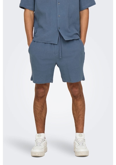 Only & Sons Only&sons Onstel-pas 0158 Shorts Mavi Erkek Şort Mavi