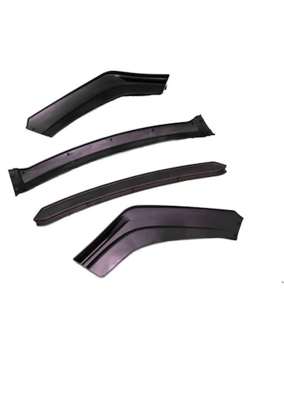 Honda Civic Fc5 Makyajlı Kasa 4 Parça Ön Lip Kırmızı