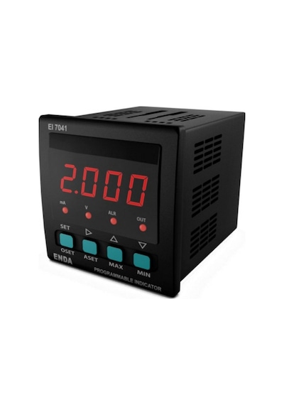 Enda Eı7041-230-2r 230v Ac 72x72 Kontaklı Dijital Gösterge