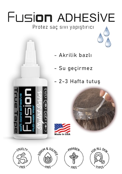True Tape Fusion Protez Saç Likid Yapıştırıcı 1.7 Fl Oz 50ml