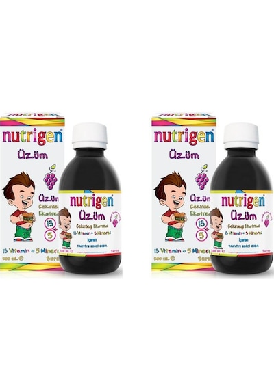 Nutrigen Üzüm Şurup 200 Ml 2 Adet