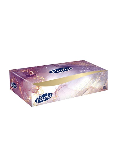Papia 3 Kat Kutu Mendil 100'lü
