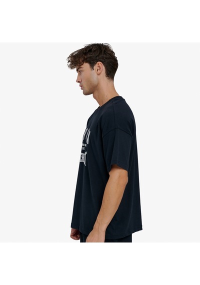 Everlast Bronx Nyc 2.0 Oversize Siyah Erkek T-shirt Tm0204 Çok Renkli