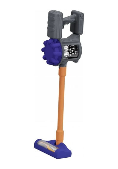 Bulaşık Yıkama Seti - Pilli Su Akıtan Modern Lavabo + Oyuncak Pilli Dikey Süpürge