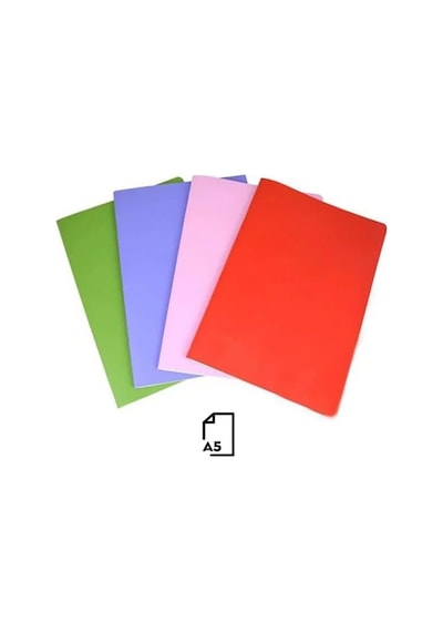 Simnote Pp Kapaklı A5 Dikişli 60 Yaprak Çizgili Defter 12'li Paket