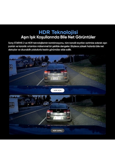 Viofo Rwe800 A229 Ultra Uyumlu 4k Ultra Hd Ip67 Su Geçirmez Dış Arka Kamera
