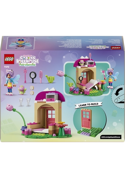 LEGO® Gabby’s Dollhouse Peri Kedi’nin Bahçe Evi 11212 - 4 Yaş ve Üzeri için Aksesuarlar İçeren Oyuncak Yapım Seti (103 Parça)
