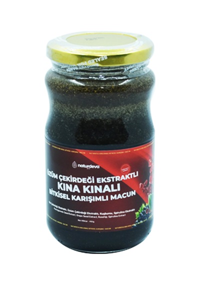 Üzüm Çekirdeği Ekstraktlı Kına Kınalı Bitkisel Karışım