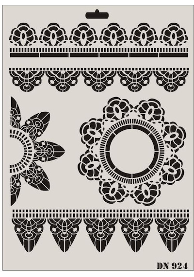 Rich Dantel Seri Dn-924 Stencil 35X25 Cm