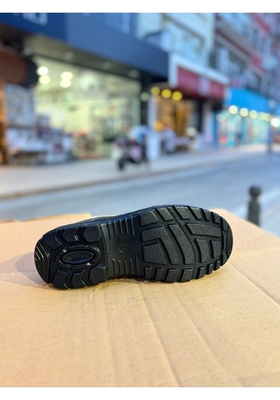Emek Eldi Power Hakiki Deri Çelik Burunlu İş Ayakkabısı Yeşil