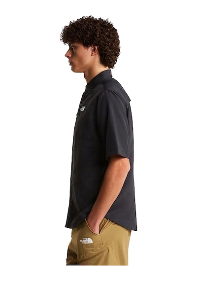 The North Face M Sequoia Ss Erkek Gömlek Siyah