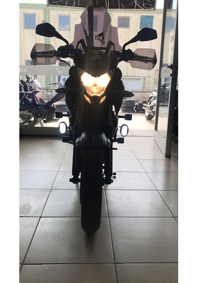 4x4 Xmax Motosiklet Sis Farı Lambası Beyaz Işık Power Led Elips