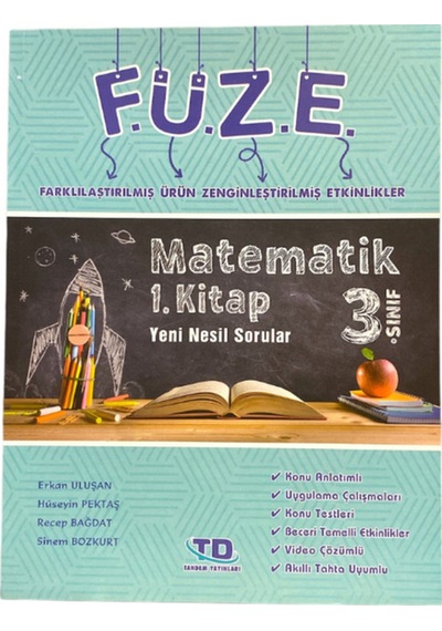 F.ü.z.e Serisi 3.sınıf Matematik 1.kitap Yeni Nesil Sorular