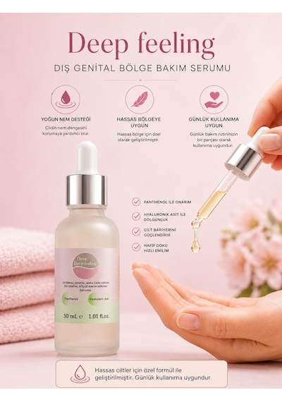 Deep Feeling Dış Genital Bölge Serumu 30 ML