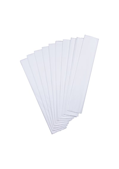 Krapon Kağıdı Beyaz 50X200 Mm. 10 Adet