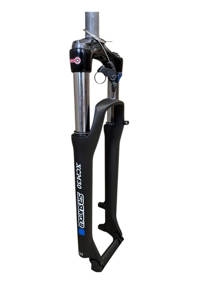 Sr Suntour Xc30 27,5"jant Gidondan Kilitlenebilir Bisiklet Maşası Mat Siyah 1-1/8 Qr Maşa Disk Fren