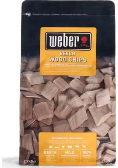 Weber 17622 Beech Wood Chips 700 G %100 Doğal Kayın Odunu Tütsüsü Fsc Sertifikalı -12