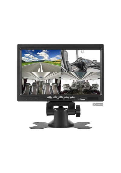 Obus Ev-m600e Ecoview Dört Video Girişli Güneşlikli Analog 7 Inch Araç Monitörü