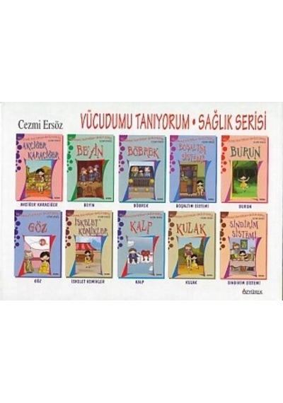 Vücudumu Tanıyorum Sağlık Serisi 10 Kitap