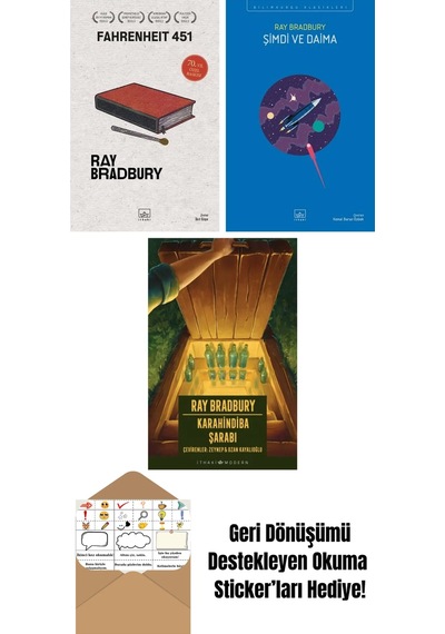 Fahrenheit 451 70. Yıl Özel Baskısı + Şimdi Ve Daima + Karahindiba Şarabı