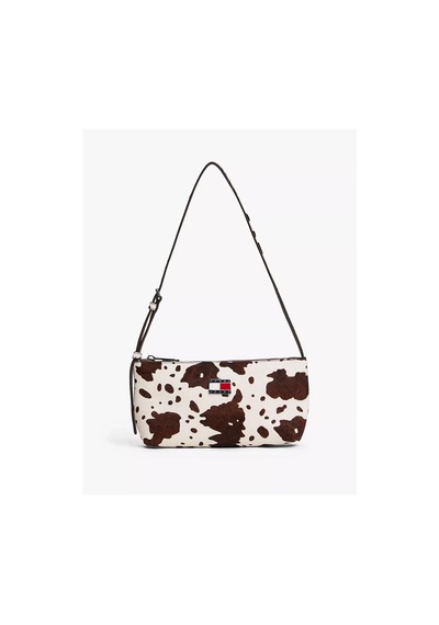 Tommy Hilfiger Kadın Logolu Ayarlanabilir Spor Tasarım Beyaz Omuz Çantası Aw0aw18061-0k6-12039 Beyaz
