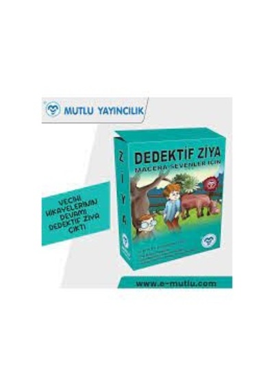 MUTLU YAYINLARI DEDEKTİF ZİYA MACERA  HİKAYE SETİ