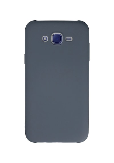 Samsung Galaxy Uyumlu , J7 Kılıf Nano İçi Kadife Silikon - Gri