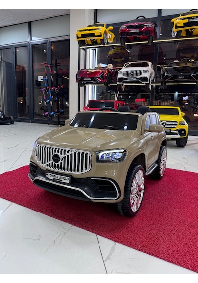 Poyraz Akülü Suv Akülü Araba 12v 0-8 Yaş Özel Plaka Bej