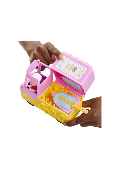 Hasbro Play-doh Peppas Ice Cream Playset F3597 Çok Renkli